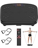 Vibration Plate Exercise Machine, Vibrating Plate Platform for Lymphatic Drainage with 200...
