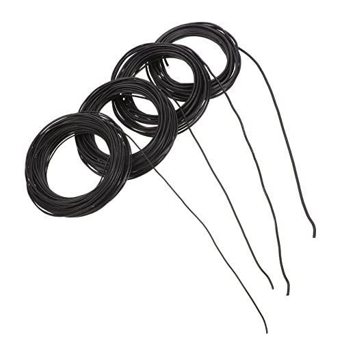 Hanabass 4 Rolls Potted Aluminum Wire Jewelry Tools Green Plants Metal Frame Metal Wire Bonsai Plant Wire Training Bonsai Shaping Wire Orchard Garden Tools Plants Wire Roll Bonsai Wire Reel #TOP23