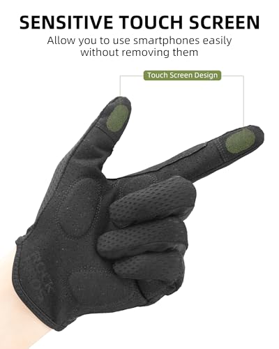 Guantes para Ciclismo ROCKBROS con Almohadillas SBR y Pantalla Táctil miniatura 4