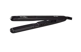 Ikonic Professional Glam Hair Straightener| Tourmaline Ceramic Floating Plates,Auto Heat Control Up To 230°C,Fast Heat-Up,For Straighten,Curl&Wave,Salon Hair Styling,Lightweight,Travel-Friendly,Black