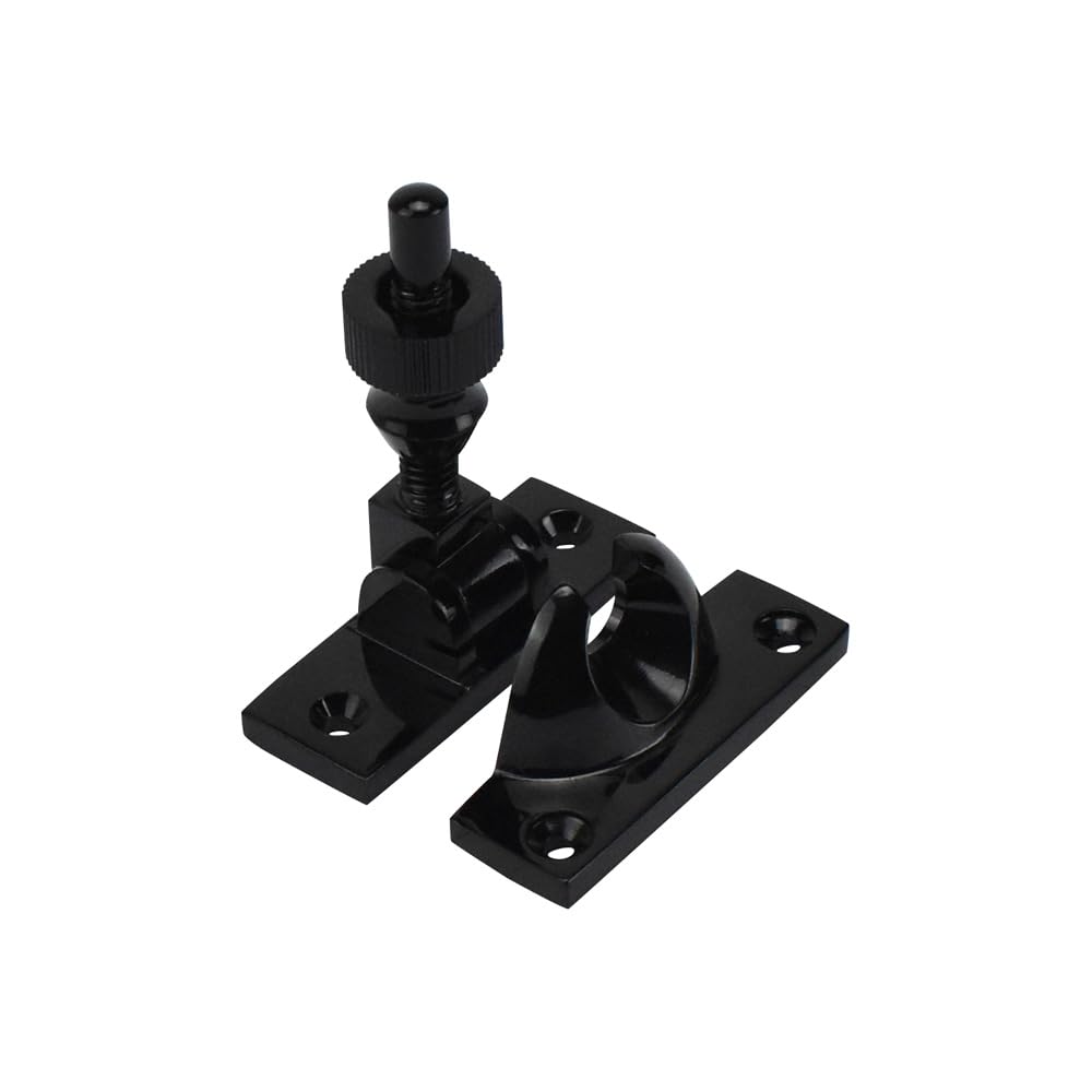 Sash Heritage Black Brighton Brass Metal Sliding Sash Window Fastener - Standard (Non Locking)