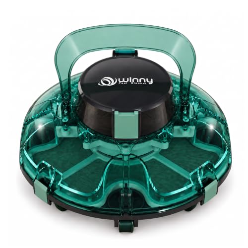 Image of Winny Pool Cleaner Pool Vacuum for Above Ground Pool Dark Green