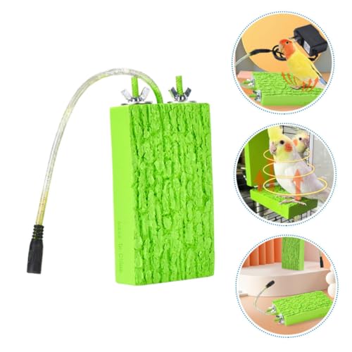 Station de chauffage pour oiseaux perroquets accessoire cage résine - 6