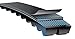 Gates 13/5VX750 Super HC Molded Notch Powerband Belt, 5VX Section, 8-1/8" Overall Width, 35/64" Height, 75.0" Belt Outside Circumference