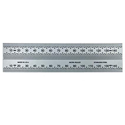 Incra Metric 150mm Precision Rule Marking Ruler by tyzacktools