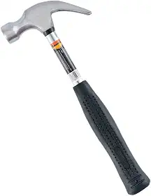 Sparta Martelo De Unha Com Cabo De Metal 27Mm Preto