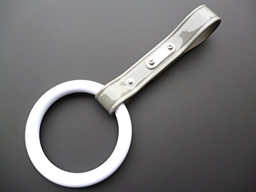 Amazon | 今SNSで話題！NAKANO つり輪 丸型/白 愛車のワンポイント