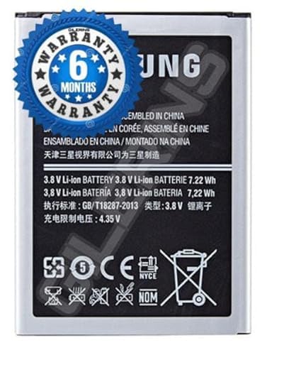 Image of Original B500AE Battery for Samsung Galaxy S4 Mini i9190 / i9198 / i9192 Battery with 6 Month Warranty***(V71)