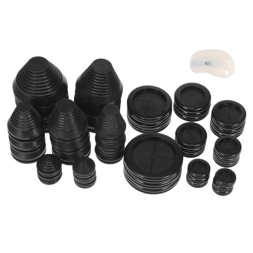 Bouchons caoutchouc trous ronds DOITOOL anti-coupure pour protection fils