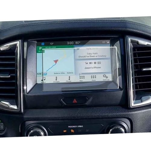Film de navigation GPS de voiture Ford Ranger protection verre trempé 2021