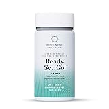 Ready. Set. Go! Fertility Support Prenatal Supplement for Men, Methylfolate, Natural Whole Food Men's Multivitamin, Organic Herbal Blend, Immune Support, 30 Ct, Best Nest Wellness