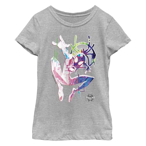 Marvel Girl's Water Spidey T-Shirt