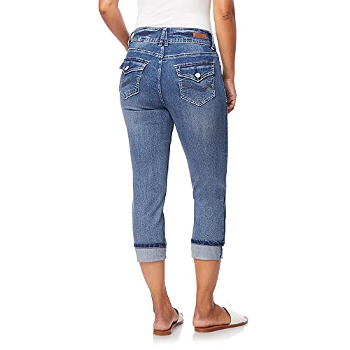 Angels Forever Young Women's Curvy Crop Jeans2