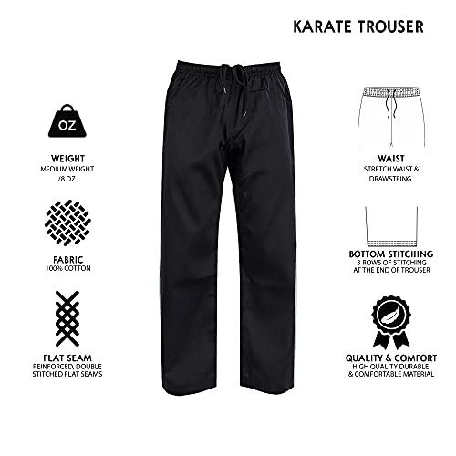 Chocho Track Adult Karate Trousers Martial Arts Student Karate Suit Gi Aikido Pant Kung Fu  thumb #2