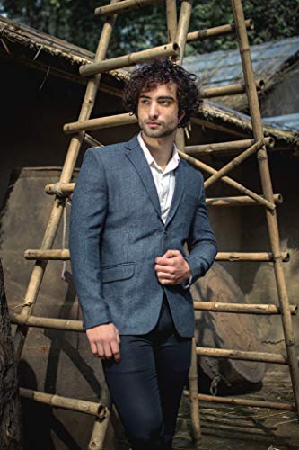 Image of WINTAGE Mens Tweed Wool Blazer