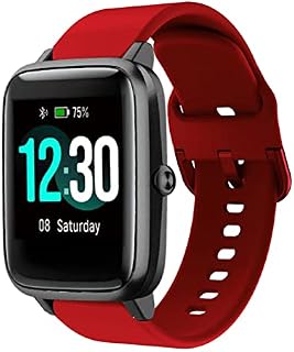 Watch Strap for ID205l Series Watchbands,Silicone Replacement Bracelet Compatible with SW025,SW023,SW021,TE021,TE020,YM023,YM021,YM020,H205L
