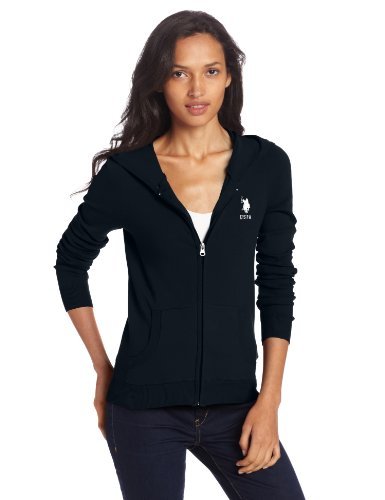 U.S. Polo Assn. Junior's Long Sleeve Zip Front Hoodie