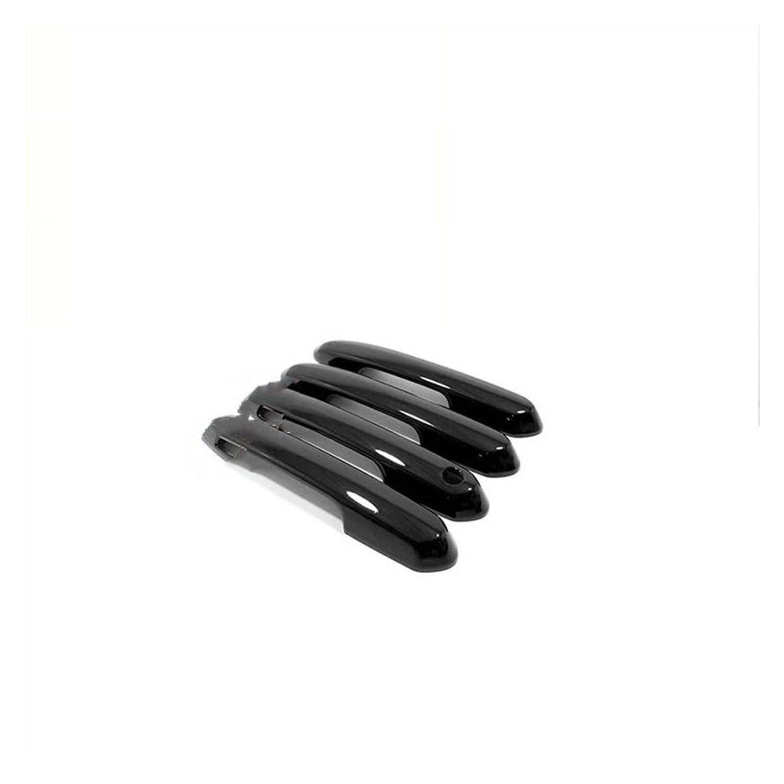 Kjhopy Black Abs Carbon Fiber Car External Side Door Handle Bowl Catch Cover Protection Trim For Toyota Rav4 Xa50 2019-2022 Exterior Door Handle(Black)