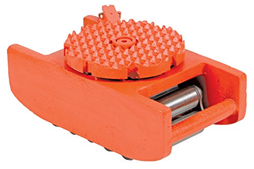 Vestil VHMS-15 Swivel Top Machine Roller, Iron Body with Steel Bearings, 15000 lb. Capacity, 4-7/8