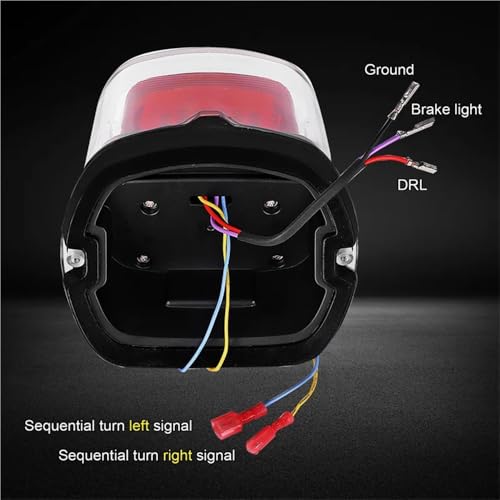 Luz trasera de freno e intermitentes con diseño compacto Touring 4