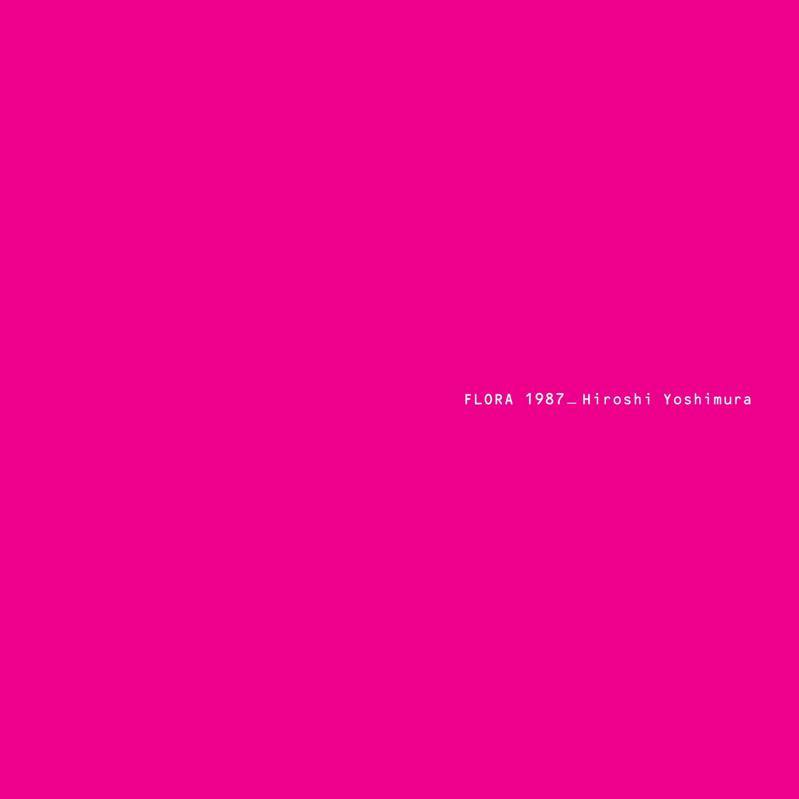 Hiroshi Yoshimura Vinyl LP Flora 1987 Sky Blue Edition