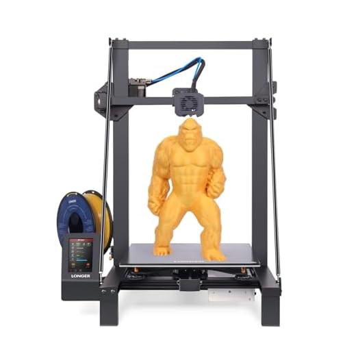 LONGER LK5 Pro Stampante 3D, preassemblata al 90%, volume 300×300×400 mm, piano in vetro riscaldato, scheda madre silenziosa, tubo in teflon alta temperatura, open source.