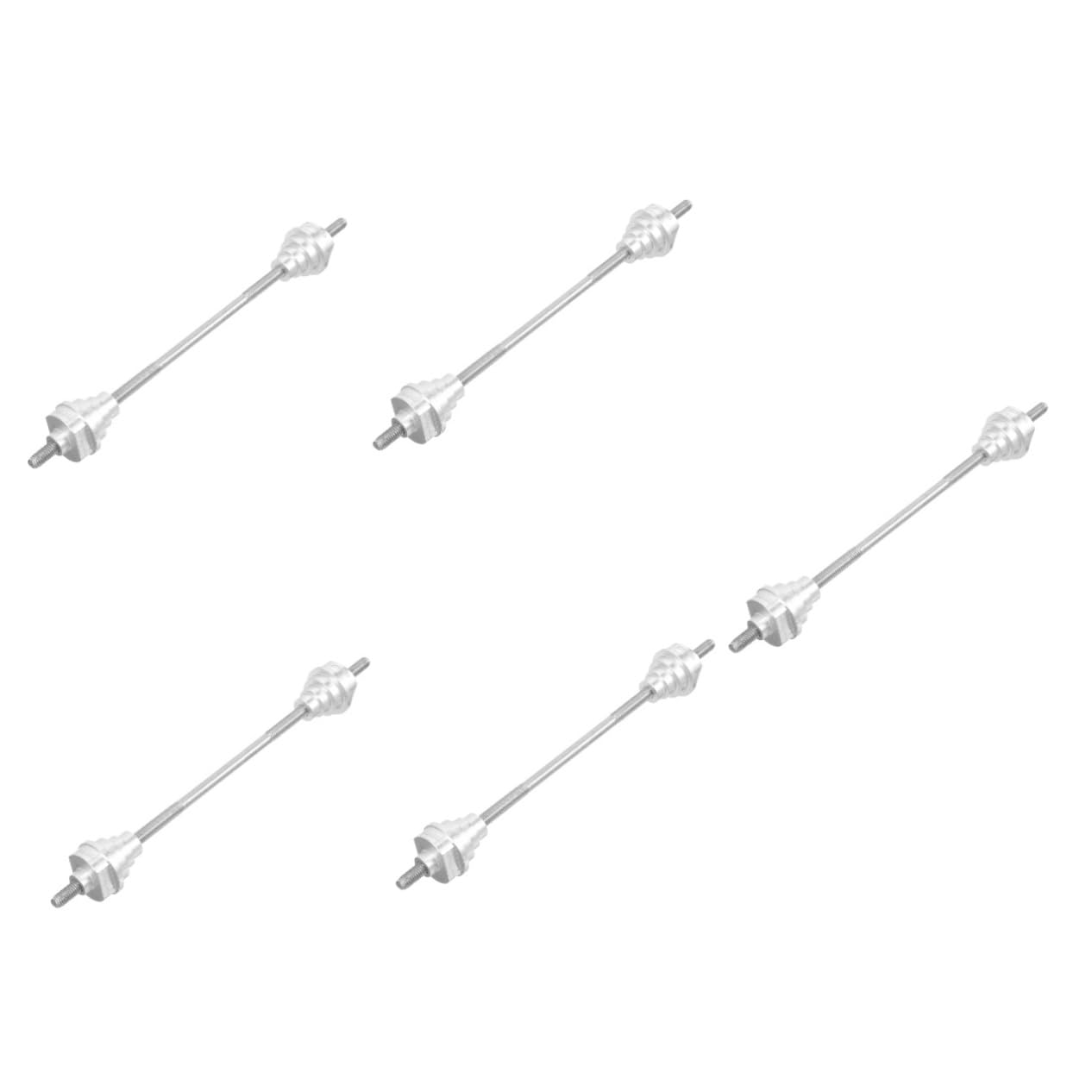 Toyvian Fahrrad Einstellwerkzeug Reparatur Universal- Wartung Rad Zentrierständer Adapter Fahrradwellenkonverter Fahrradzubehör Rad Felge Zentrierwerkzeug Fahrradversorgung Silber Stahl