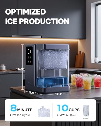 Countertop Nugget Ice Maker Machine