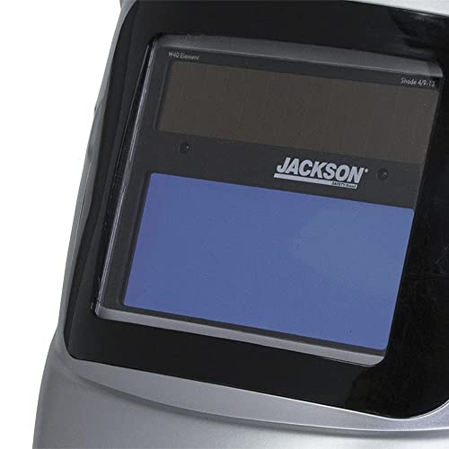 Image of Jackson Safety Element Variable ADF Helmet, Solar Powered, Shade 9-13, Sensitivity and Delay Adjustments, 4 / Case, 23282, Gray