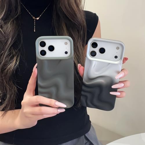 Coque TPU iPhone 16 Pro Max mate gris souple anti-chocs