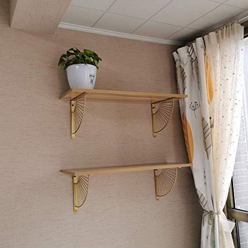 2 Pezzi Staffe per Mensole a Parete Staffe