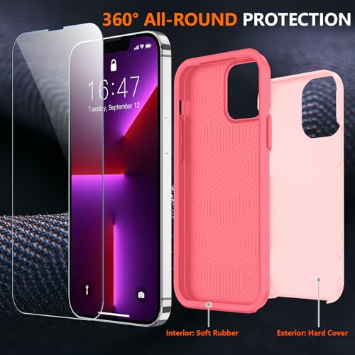 Coque iPhone 13 Pro antichoc militaire et double protection écran verre - 5