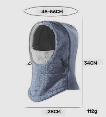LLmoway Kids Balaclava Face Mask Neck Warmer Full Cover Fleece Lined Ski Snow Hat for Boys Girls Winter Outdoor Windproof2