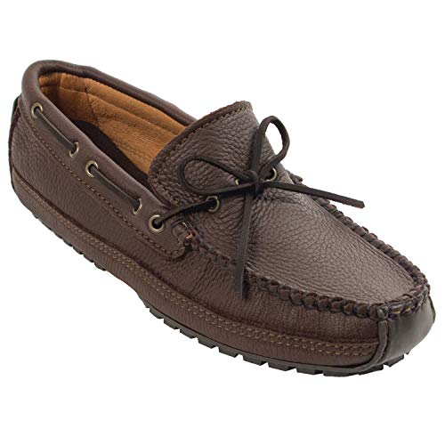 Minnetonka Men's Moosehide Weekend Moccasin