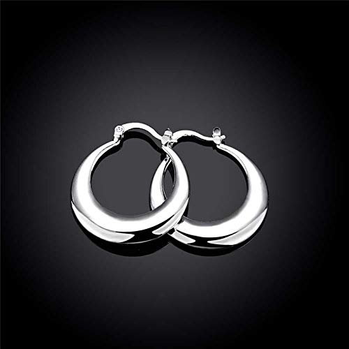 Boucles d'oreilles cercle en argent au quotidien et en soirée