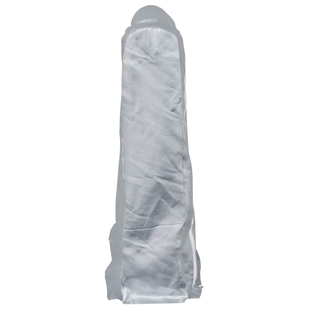 Portalegna da ardere con copertura antipioggia, 150 x 25 x 150 cm, in acciaio zincato