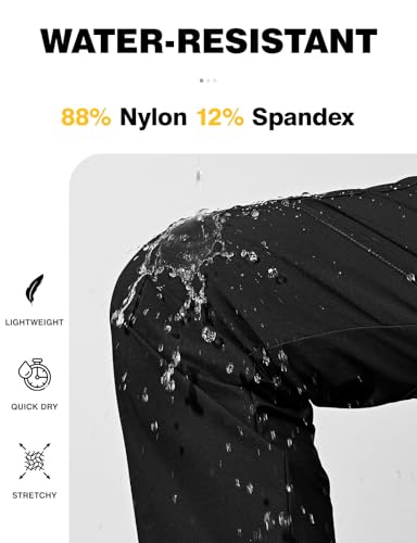 TBMPOY Women's Hiking Cargo Pants Lightweight Water Resistant Quick Dry Fishing Camping Travel Work Pant with 6 Pockets3