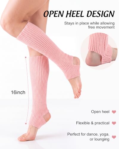 Image of Xtinmee Winter Women Ballet Leg Warmers Knitted