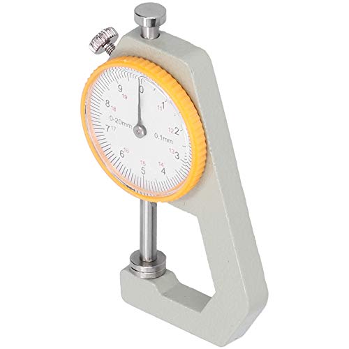 Medidor de espesor para cuero con escala fina hasta 20mm miniatura 6