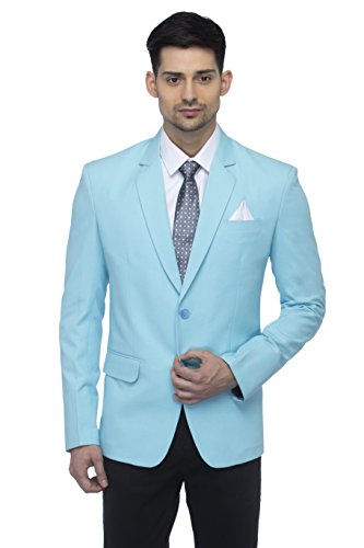 FAVOROSKI Designer Men's Slim Fit Notched Lapel Single Breasted S...