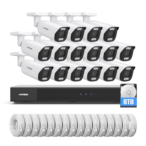 H.VIEW poe防犯カメラ　HV-800S2　 2台 H.VIEW poe防犯カメラ HV-800S2 2台 Amazon.co.jp: 【人体検知