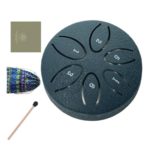 屋外ガーデン用レインドラム、子供用楽器、スチールタングドラム(ドラムスティック付き)、バッグ付き、初心者クラスの装飾、瞑想の練習、ヨガ教室など、お子様の心を落ち着かせるのに