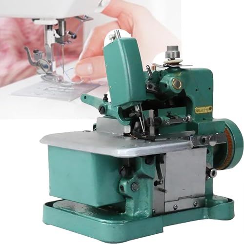 DPQYJPP Máquina de Coser Overlock, remalladora y máquinas Overlock con Capacidad de 3 Puntadas, Longitud de Puntada Ajustable y 3000 Puntadas por Minuto, para Dobladillo y Costura