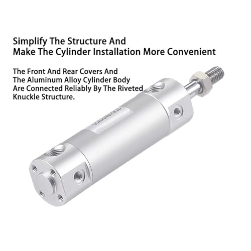 Mini cylindre CDG1BN20 course 100mm pour automatisation de moules - 6