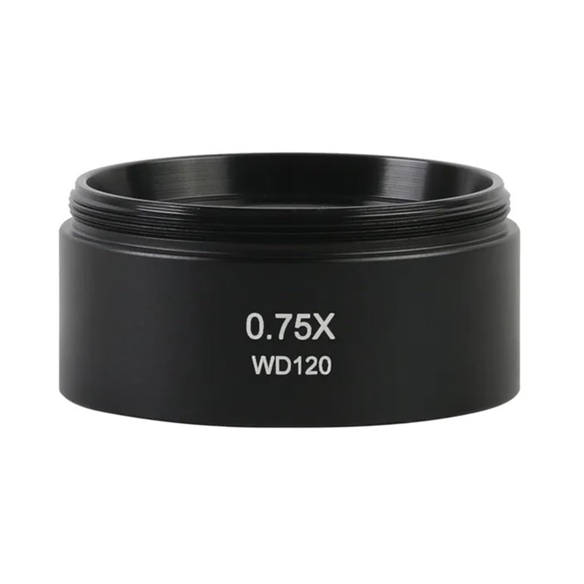 Microscope 0.3X 0.5X 0.7X 0.75X 1X 1.5X 2X 48mm Thread WD160 Trinocular Binocular Stereo Microscope Lens(0.75x 0.5X)