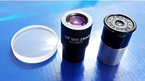 Anand traders telescope kit for watching planets,28x and 87x power, 50mm doublet lens with 25mm and 8mm eyepiece