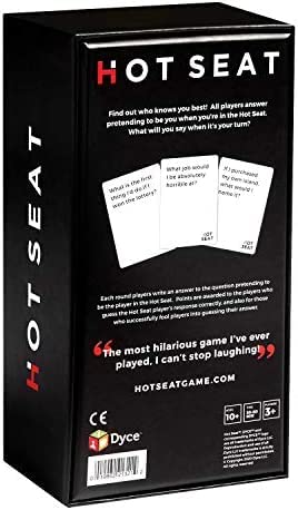 Hot Seat: The Game That's All About You - Family Friendly Card Game For All Ages #TOP1