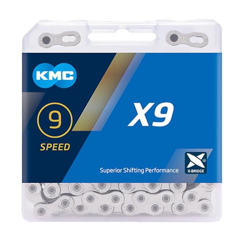 Chaîne KMC X9 unisexe pour vos sorties vélo et vélotaf