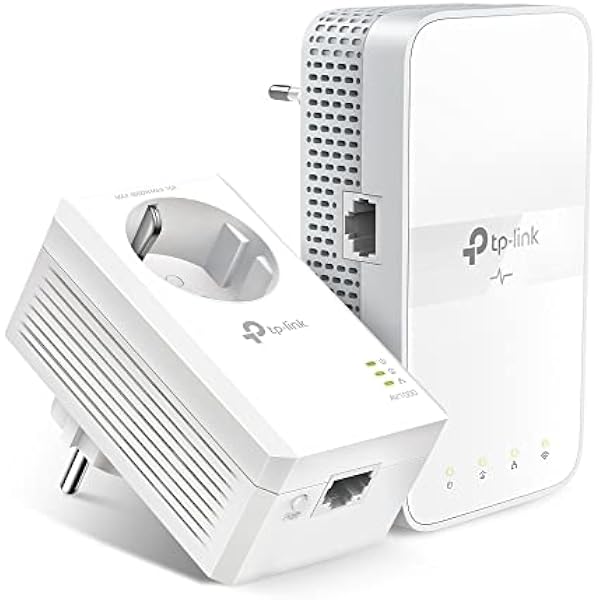 TP-Link TL-WPA7617 KIT | Zestaw powerline AV1000 z WiFi AC1200 | Dual Band | Obsługa OneMesh | 1× port Gigabit Ethernet