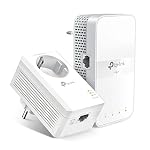 TP-Link – TP-Link WLAN Powerline Adapter Set TL-WPA7617 KIT(Dualband W